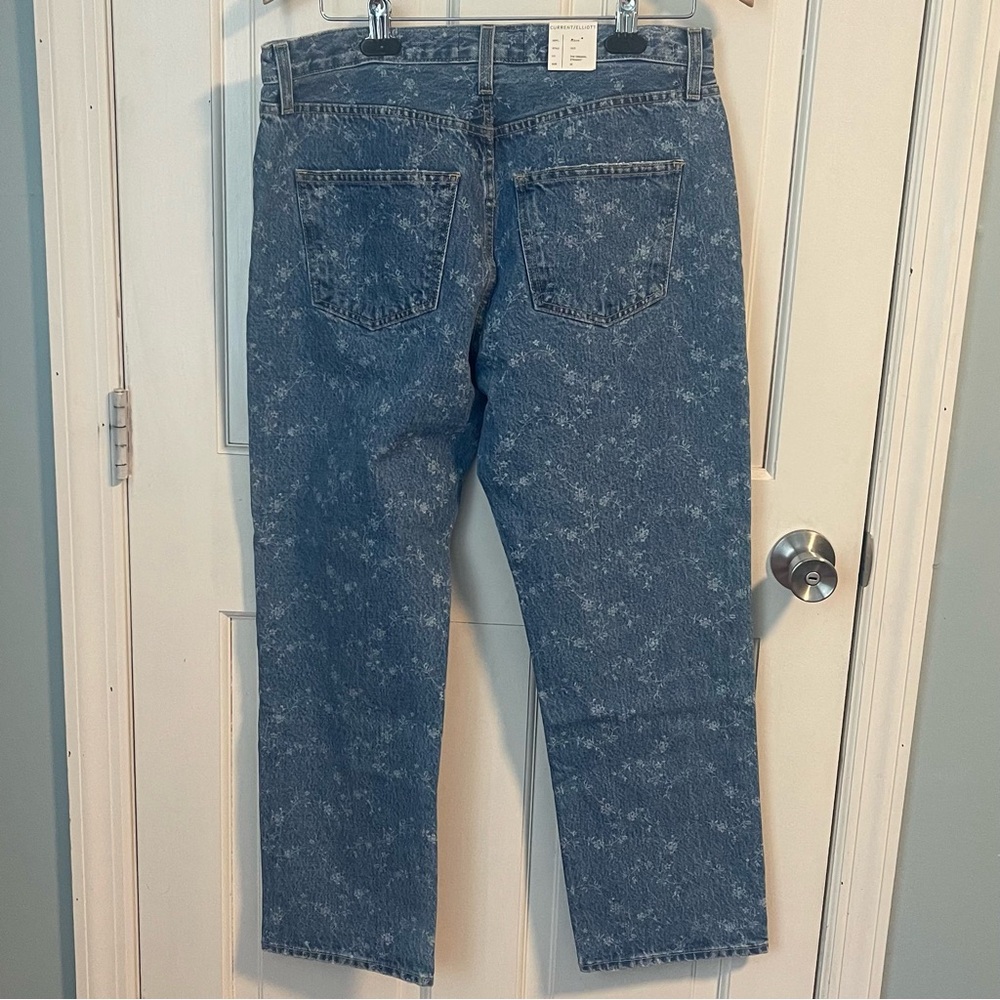 NWT Current Elliott Original Straight Mojave Viney Floral 32 Cottagecore Boho - Picture 8 of 13